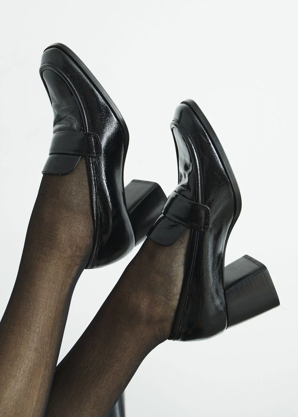 MOCASSIN SUMMER VERNIS NOIR