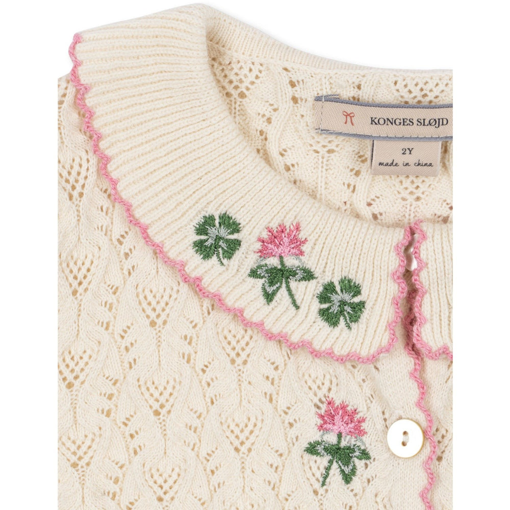 Køb Konges Sløjd Off White Rosier Cardigan