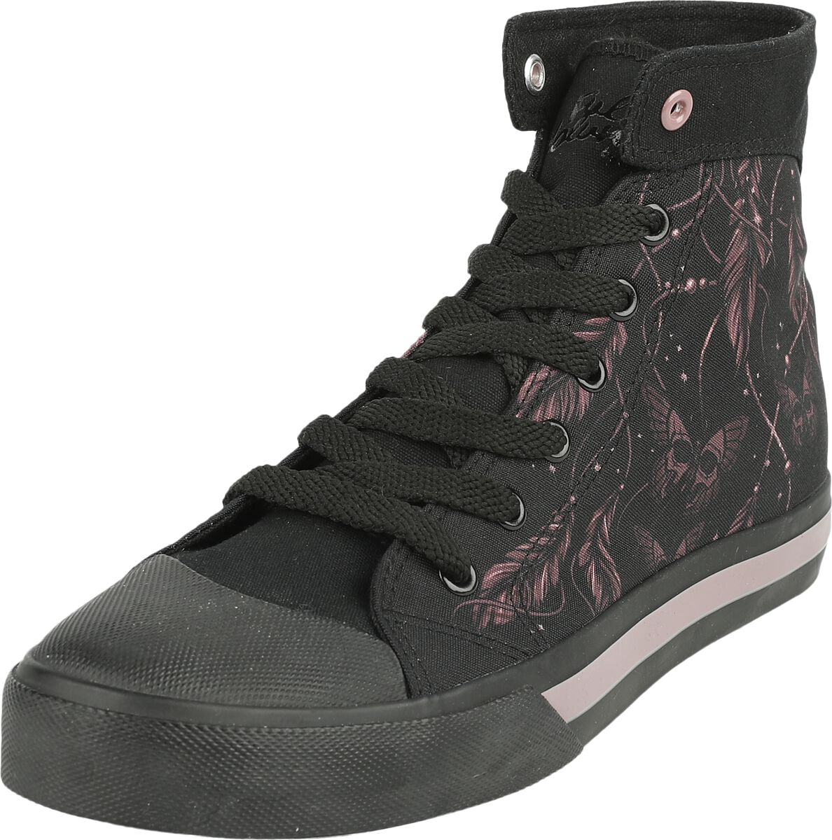 Sneaker with Feathers and Butterflies | Full Volume by EMP Baskets hautes