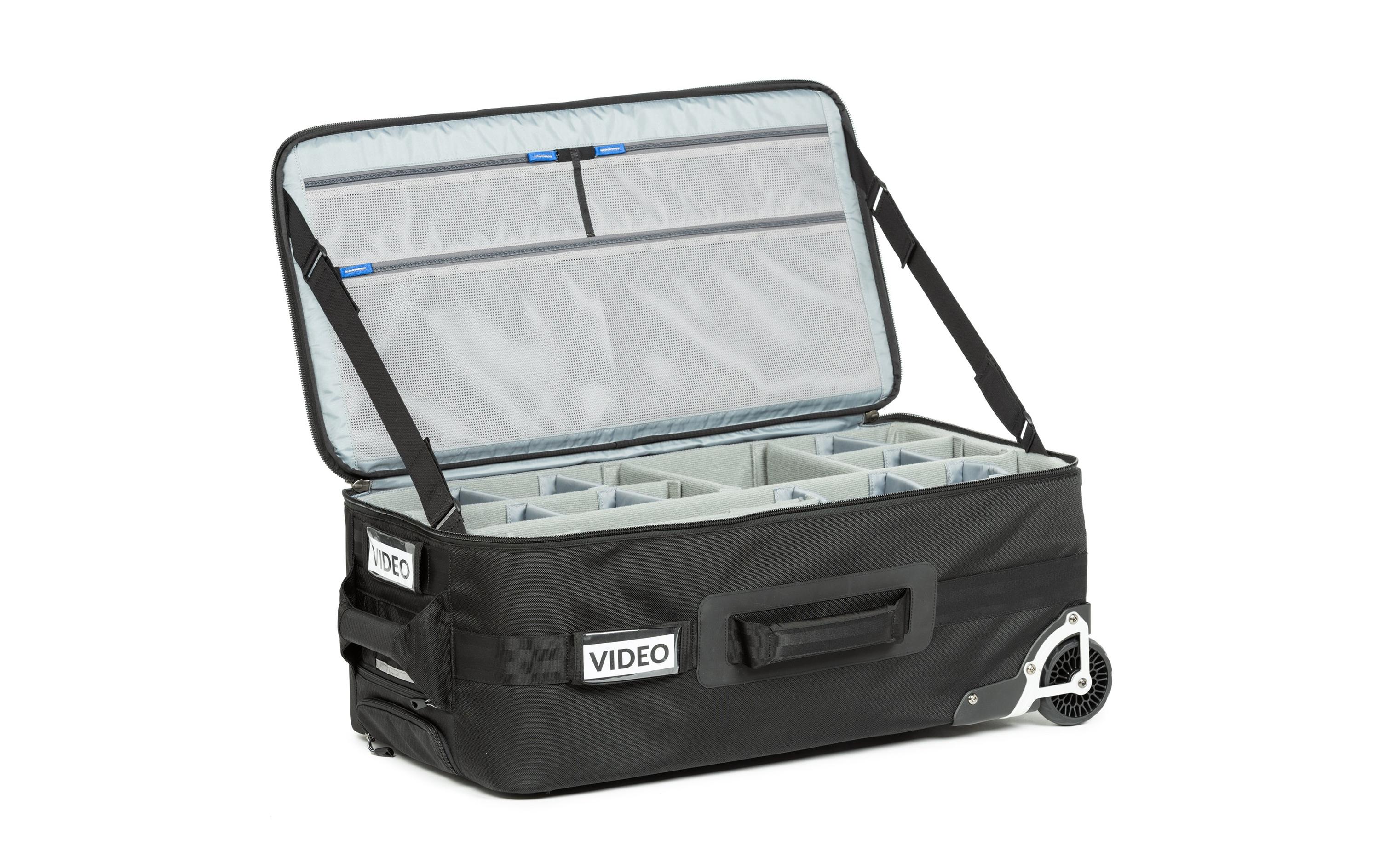 Koffer Logistics Manager 30 V2.0 Schwarz<br>Grossräumiger Fotokoffer für Beleuchtungsgeräte, Video-Rigs, Ausrüstung und mehr