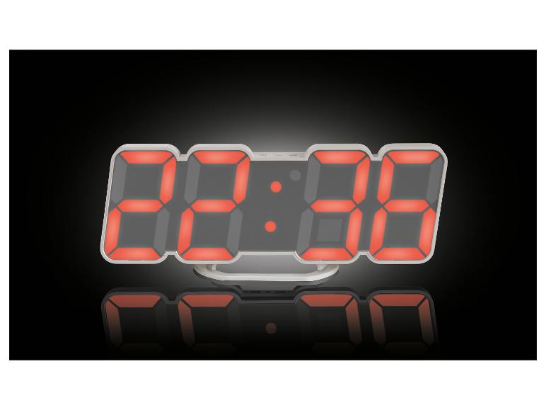 LED-klok met wekker