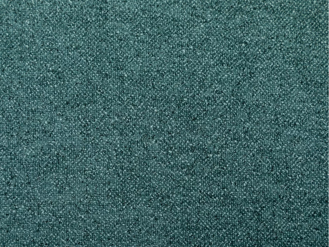 Fauteuil en tissu bleu canard OSIMO