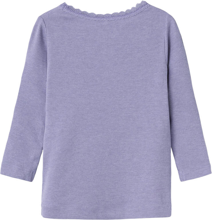 Name It NMFKAB LS TOP NOOS Heirloom lilac/melange