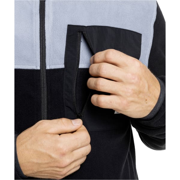 Veste polaire QUIKSILVER AKER FZ FLEECE TRUE BLACK