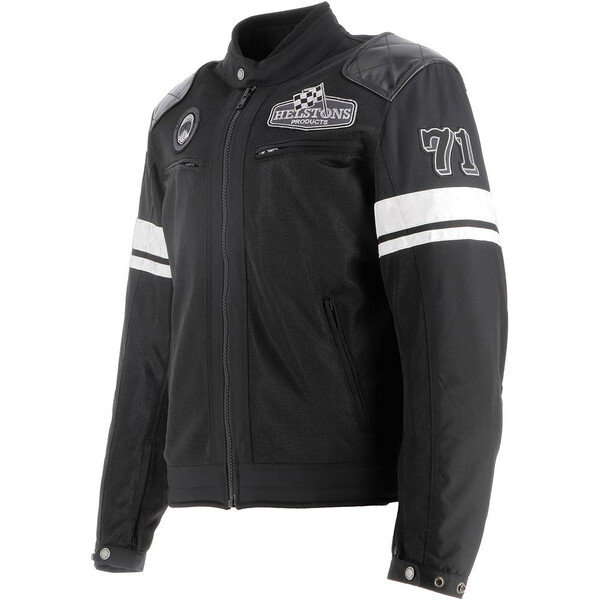 Helstons - Blouson Revolte Air Tissu Mesh Noir
