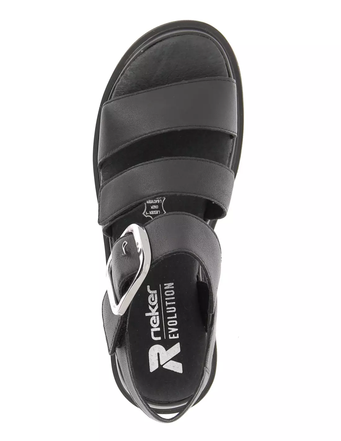 RIEKER W1650 - Sandales & nu-pieds Noir