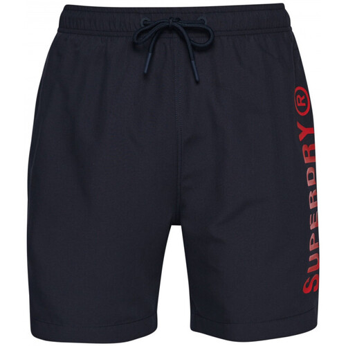 Superdry - Code core sport 17 inch swim Azul
