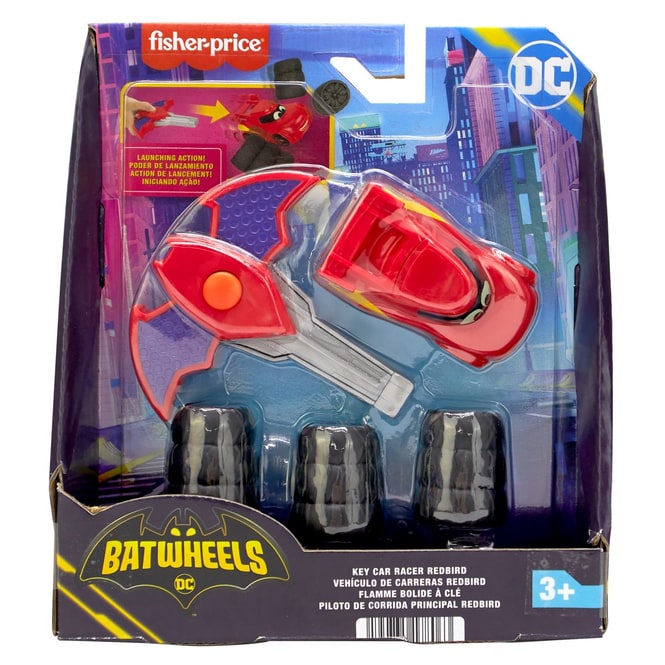 DC Batwheels - Key Car Racer - 1 Stück