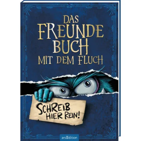 ars Edition Das Freundebuch mit dem Fluch