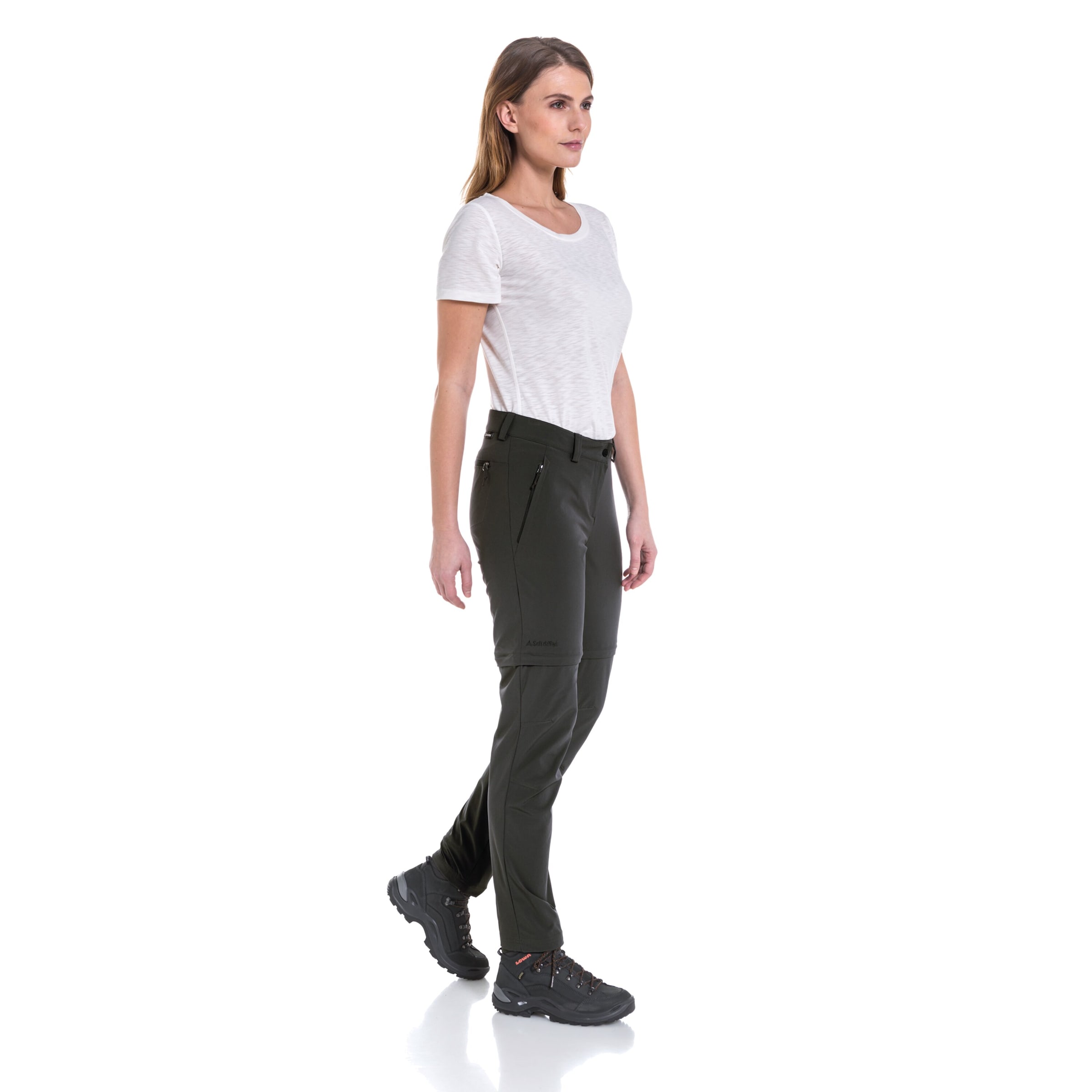 Schöffel Zip-off-Hose »Pants Ascona Zip Off«  aus Nylon, mit Elasthan-Anteil, sportlicher Stil, für Trekking