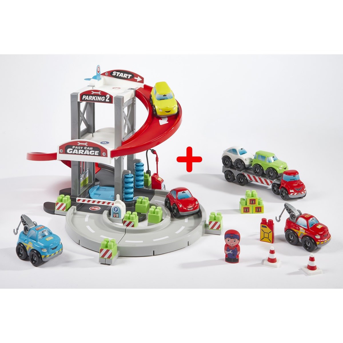 Super pack garage et camion Abrick
