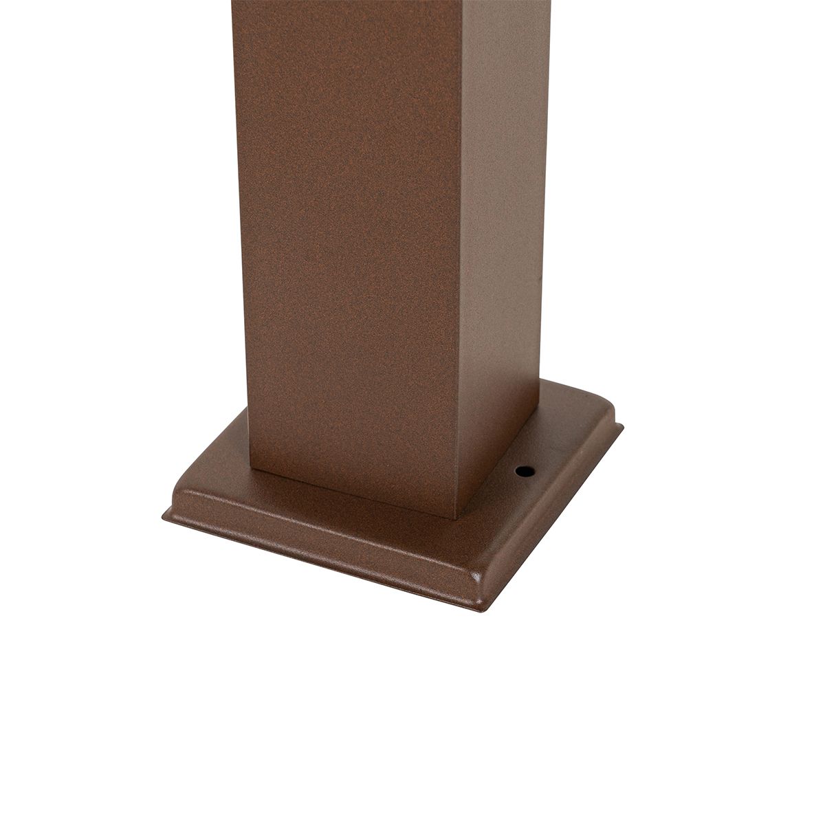 Buitenlamp roestbruin met grondpin en kabelmof 45cm IP44 - Malios