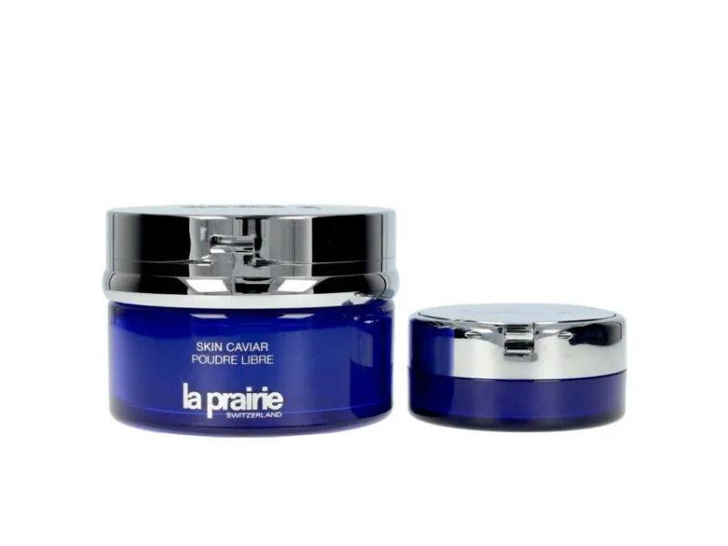 La Prairie Set La Prairie: Skin Caviar, Caviar Extract, Illuminating, Loose Highlighter Powder, Translucent, 0, 10 g   Skin Caviar, Caviar Extract, Illuminating, Loose Highlighter Powder, Translucent, 0, 40 g For Women
