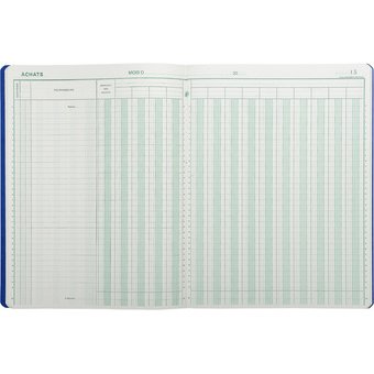 Piqûre comptable 'Achats', 320 x 250 mm, 80 pages