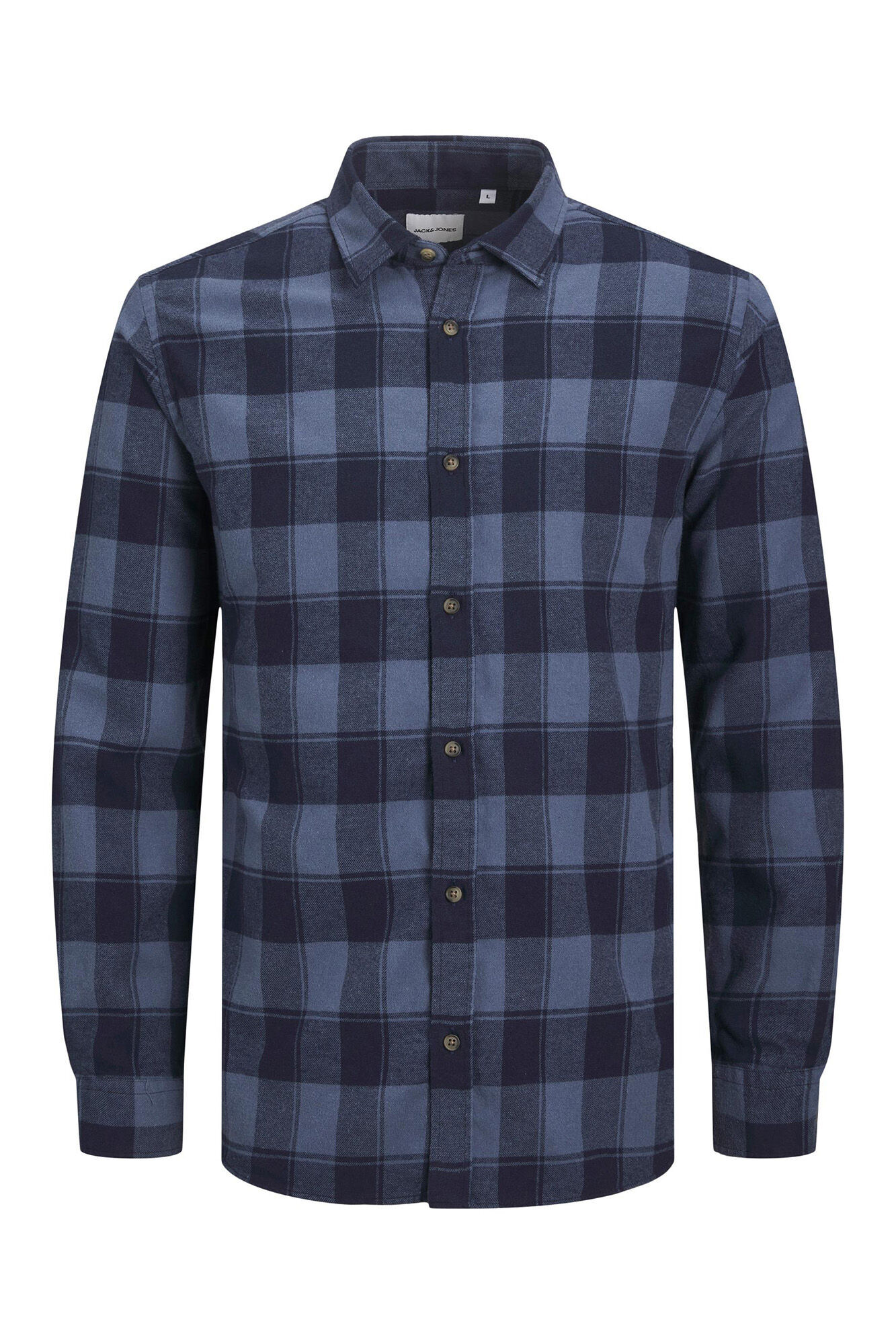 Camisa xadrez de sarja