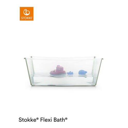 Baignoire pliante Flexibath X-Large Transparent Green - STOKKE