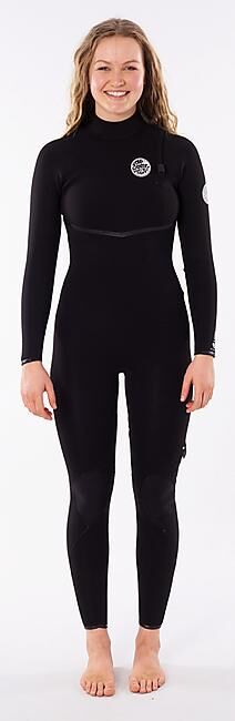 RIP CURL - INTEGRALE E BOMB 4/3 ZIP FREE FEMME