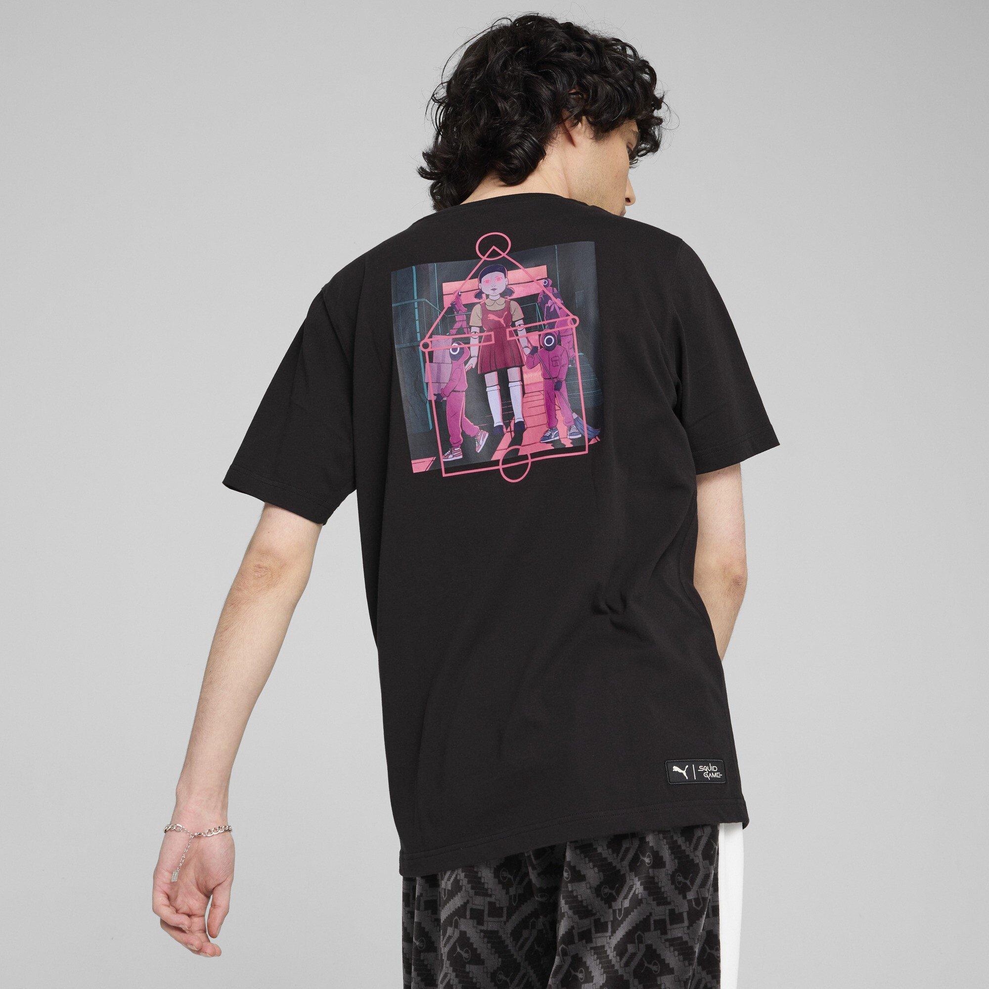 Puma Puma X Squid Game Graphic Tee T-Shirt Mens