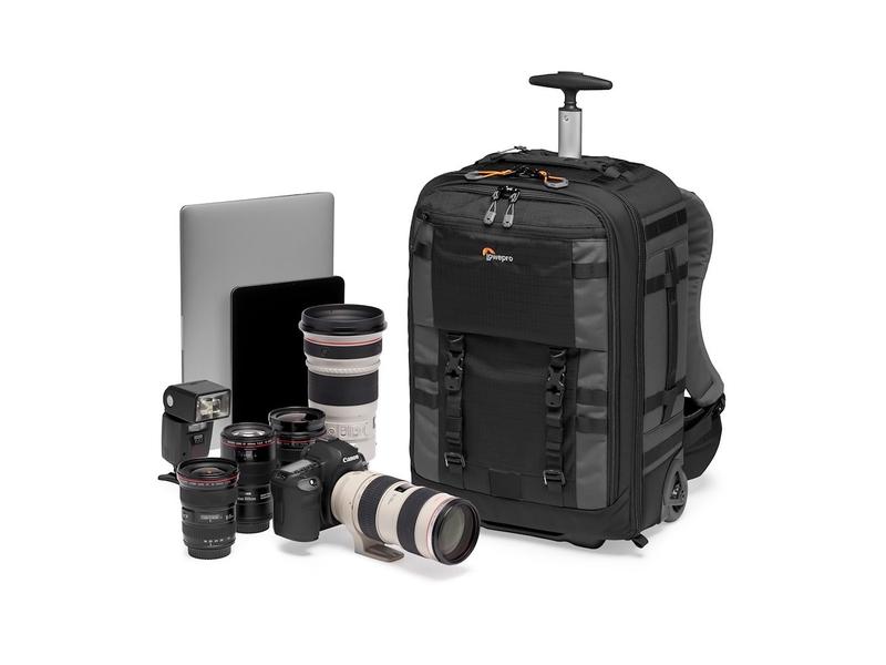 Lowepro Fotorucksack Pro Trekker RLX 450 AW II (GRL) Rucksack-Roller für Profifotografen zur Organisation der Ausrüstung in einem kompakten Handgepäckformat