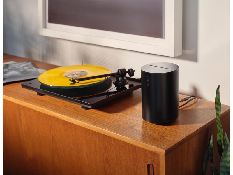 Sonos Smart Speaker Era 100 Schwarz Dank Akustik der nächsten Generation und brandneuer Konnektivität in jedem Raum perfekt abgestimmten Stereo-Sound und satten Bass erleben