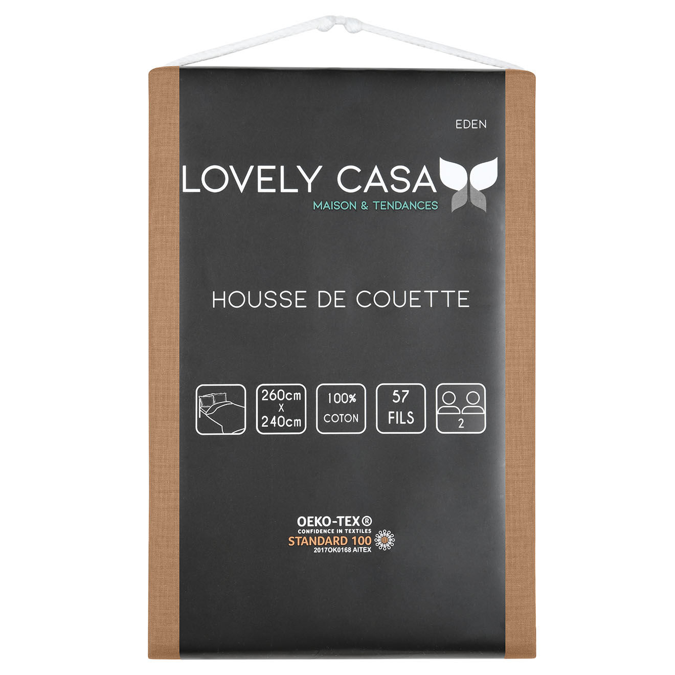 Stof Housse de couette Eden curry