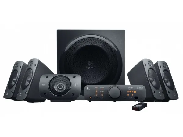 Logitech® | Højttalersystem - til hjemmebiograf - 5.1-kanal - 500 Watt (Total)