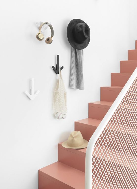 Design House Stockholm Arrow wandkapstok wit