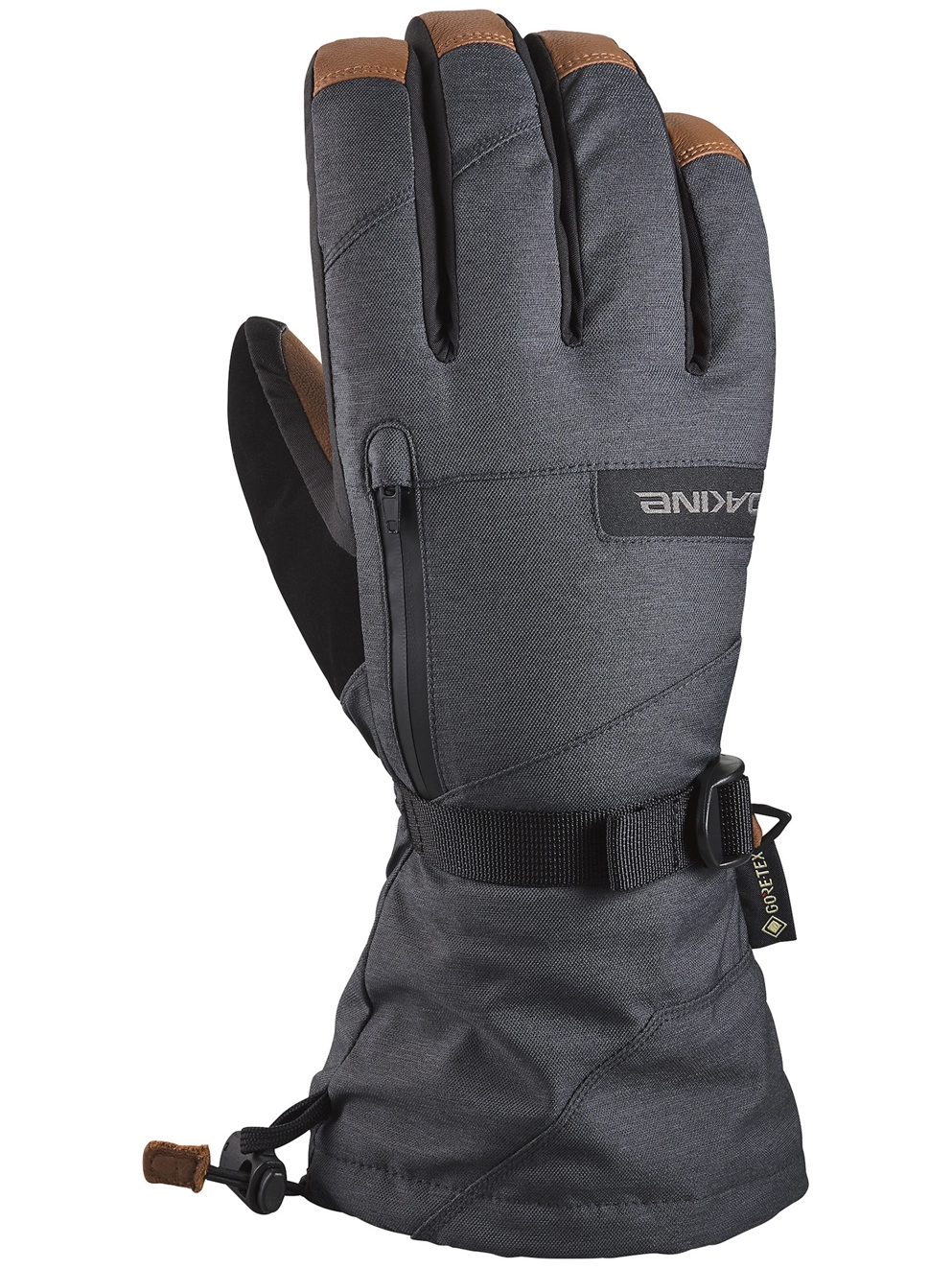 Dakine Leather Titan Gore-Tex Gloves carbon