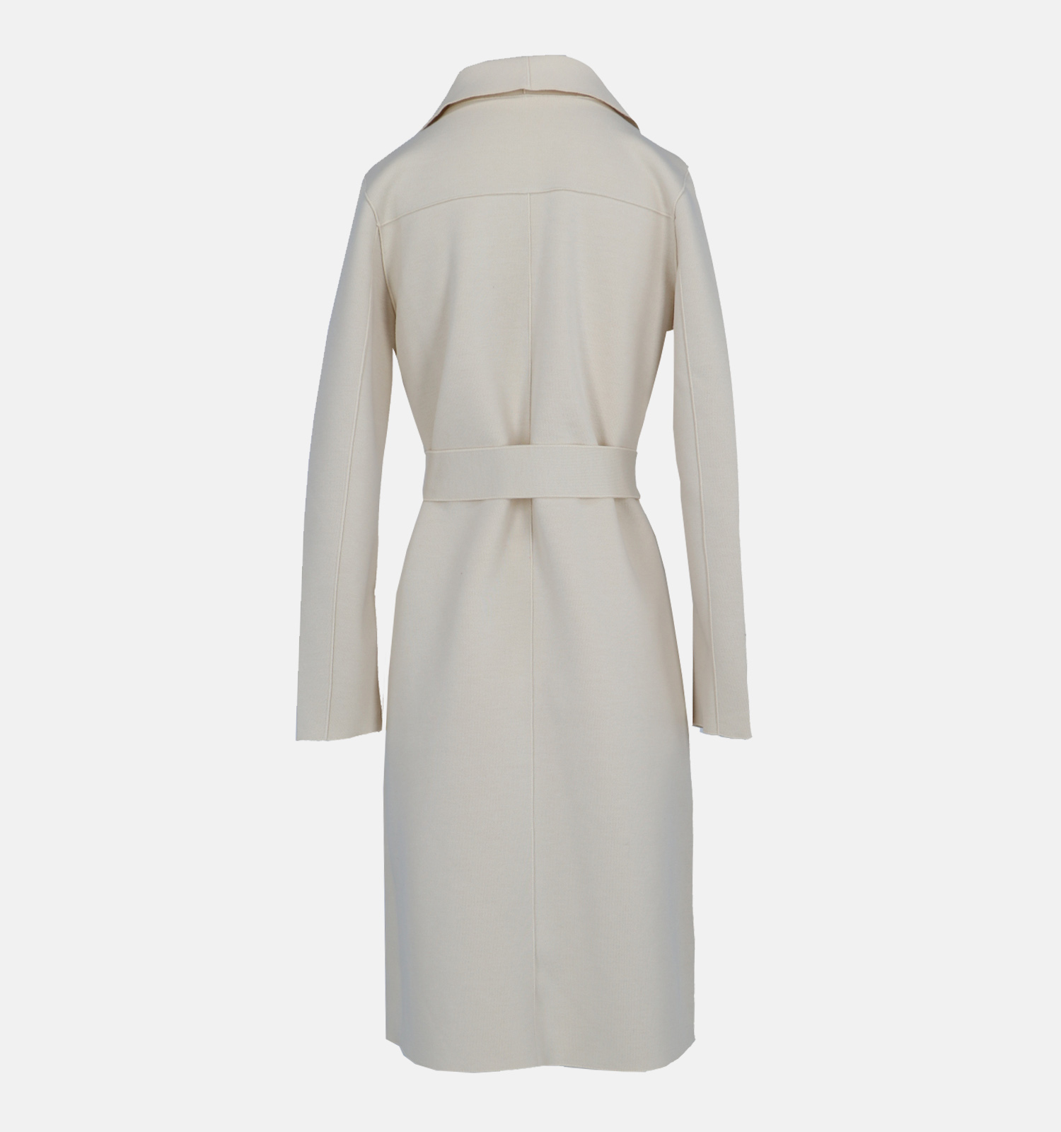 Lange jas beige