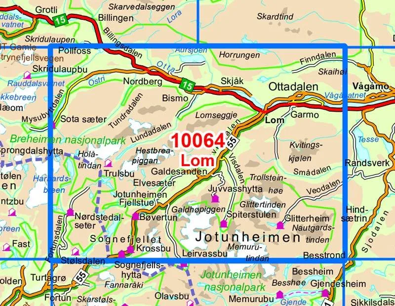 Nordeca Norge-serien 1:50 00 Norge-serien