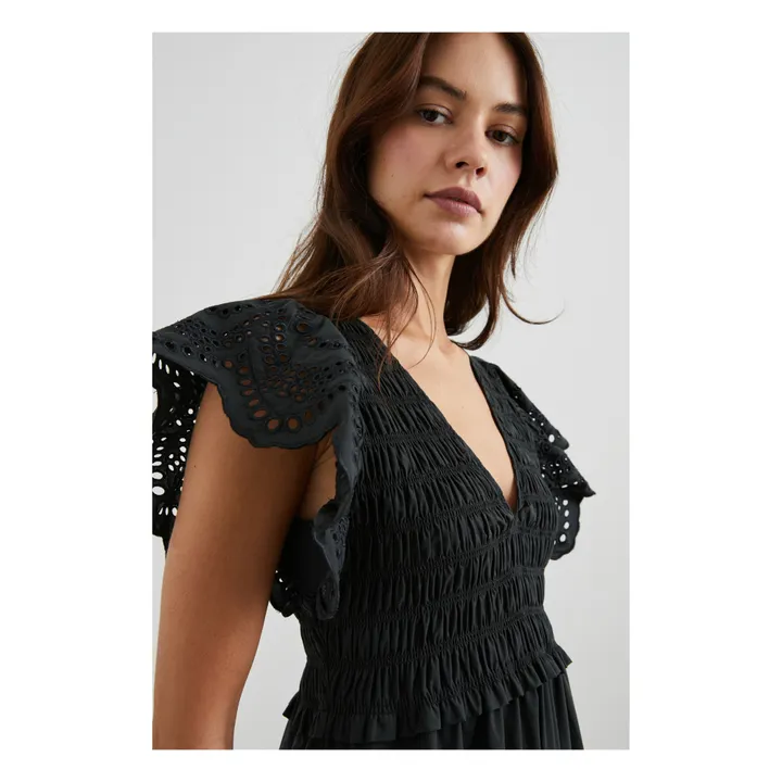 Rails Robe Clementine Broderies | Noir