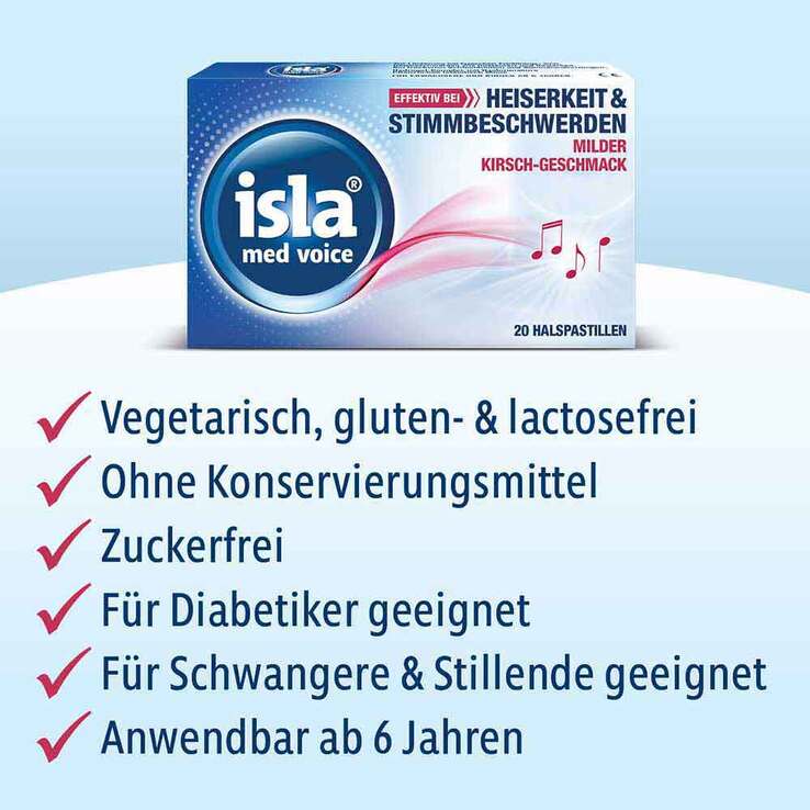 isla® med voice Pastillen, 80 St