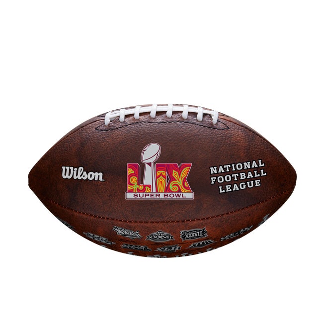 Super Bowl LIX Official Throwback Football