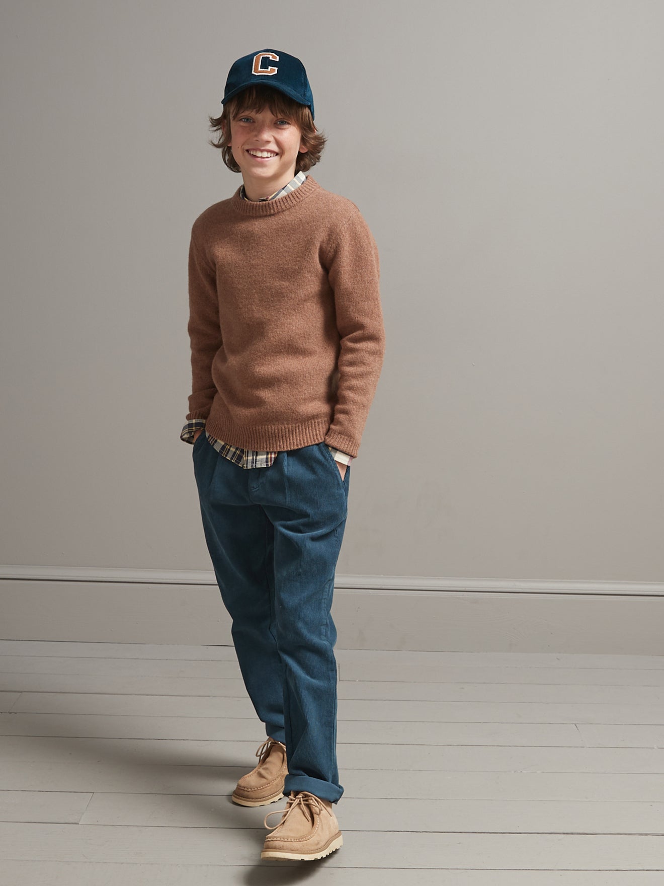 Pull Garçon en laine merinos