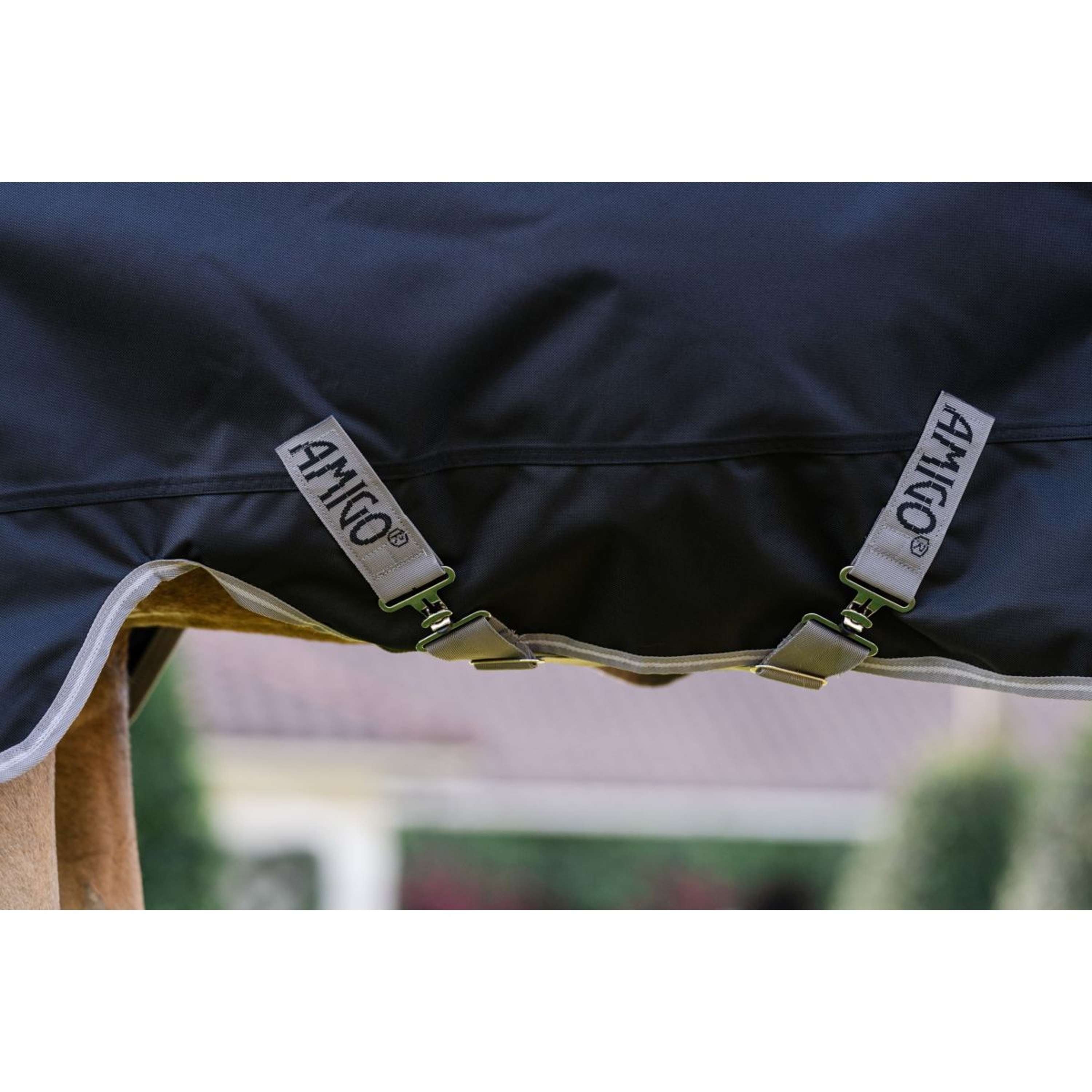 Amigo Turnout 1200D Pony 50g Black/Titanium Grey/Silver
