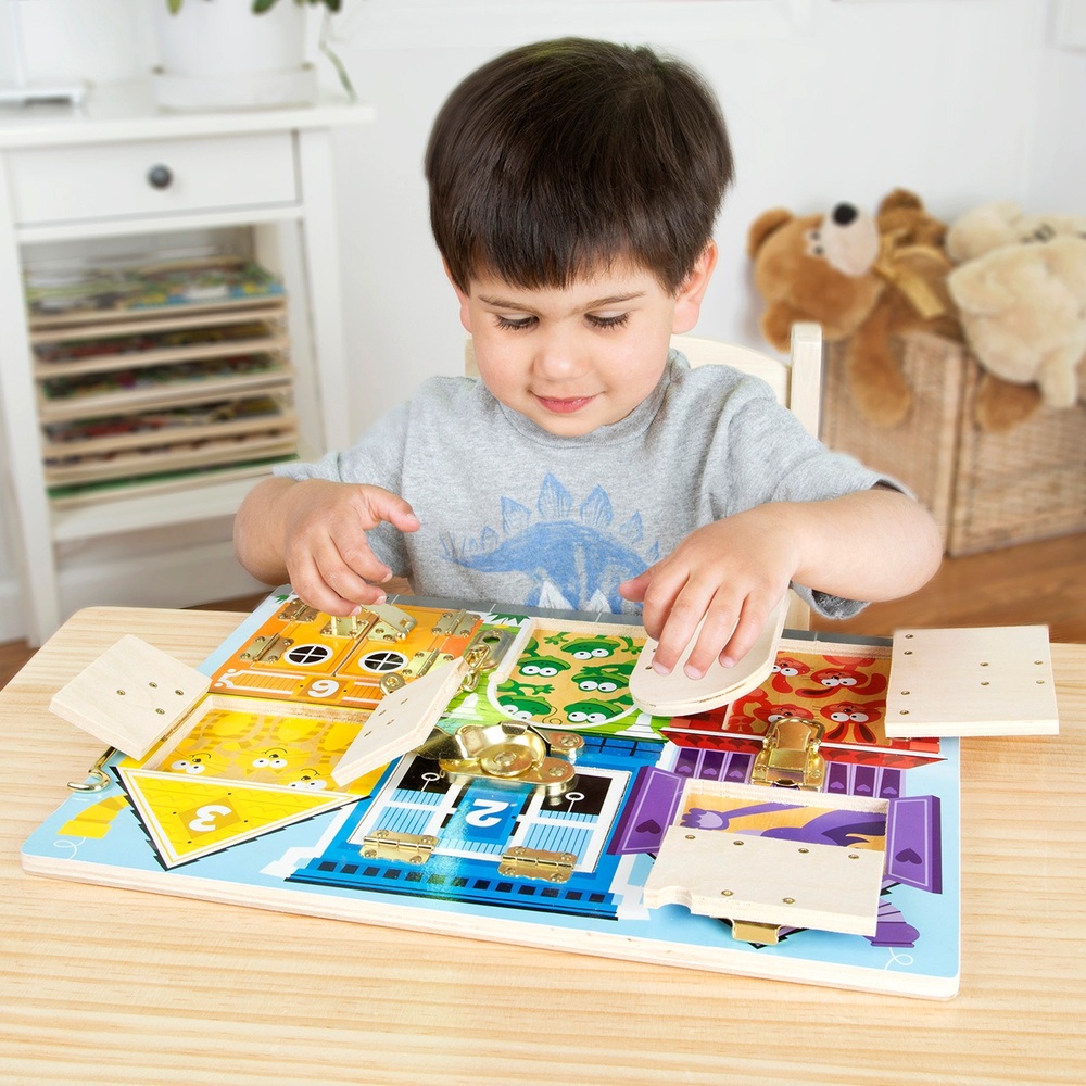 Melissa & Doug Holzriegelbrett