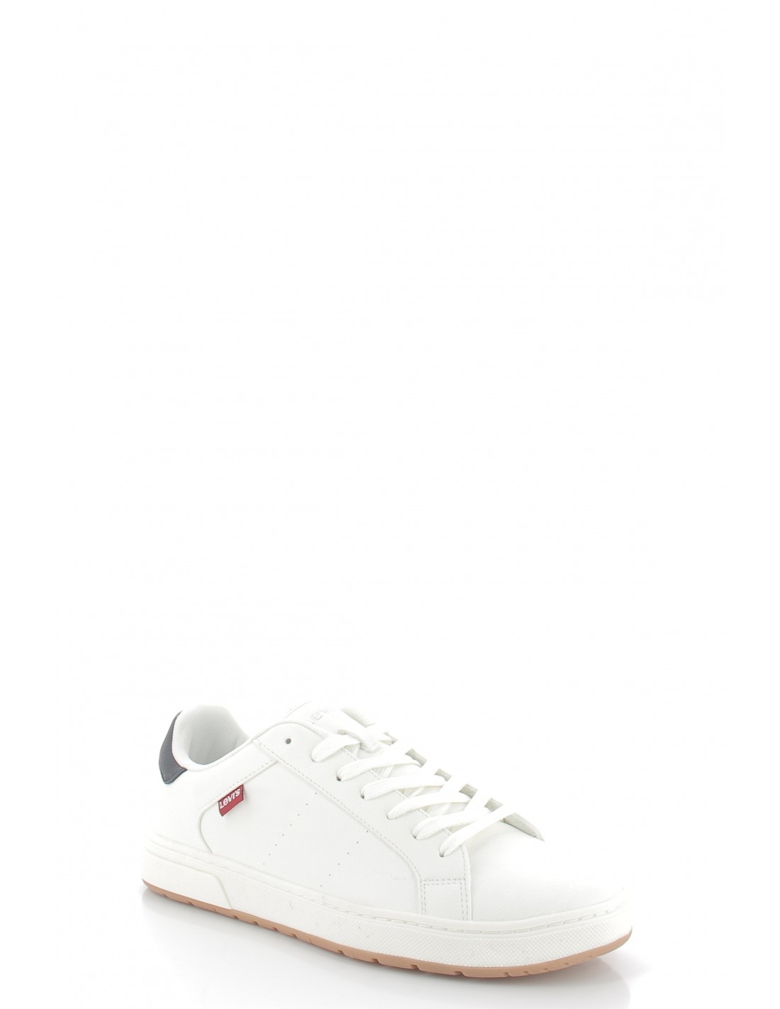 levi's baskets de ville homme sneaker piper blanc/bleu