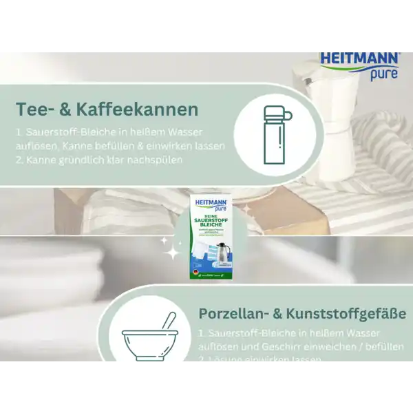 pure Reine Sauerstoffbleiche Pulver