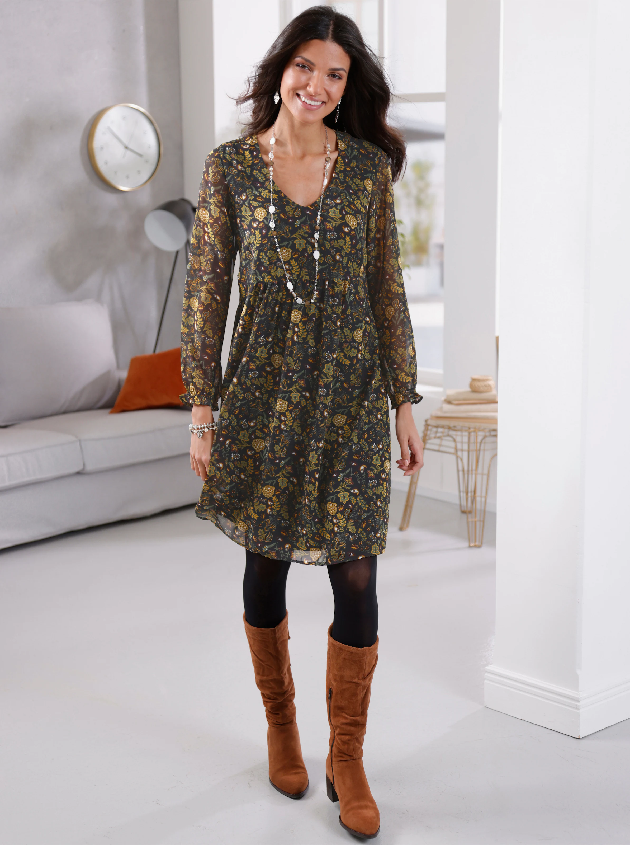 A-Linien-Kleid