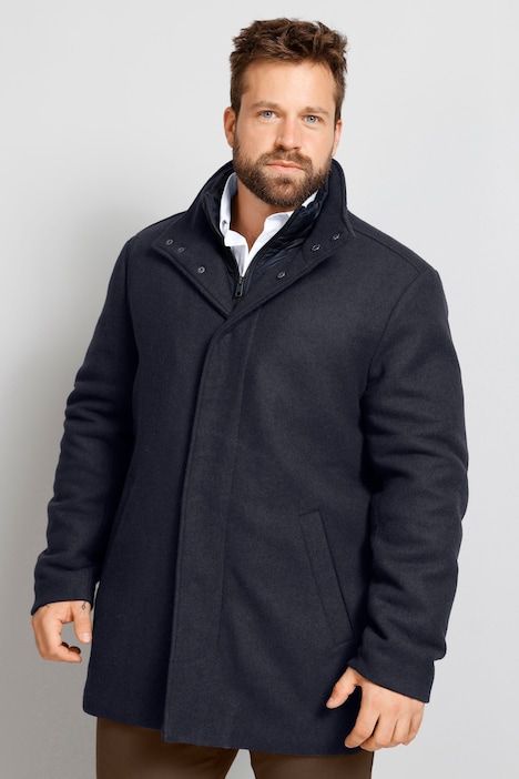 Boston Park Longjacke, Steppeinsatz Stehkragen, bis 74