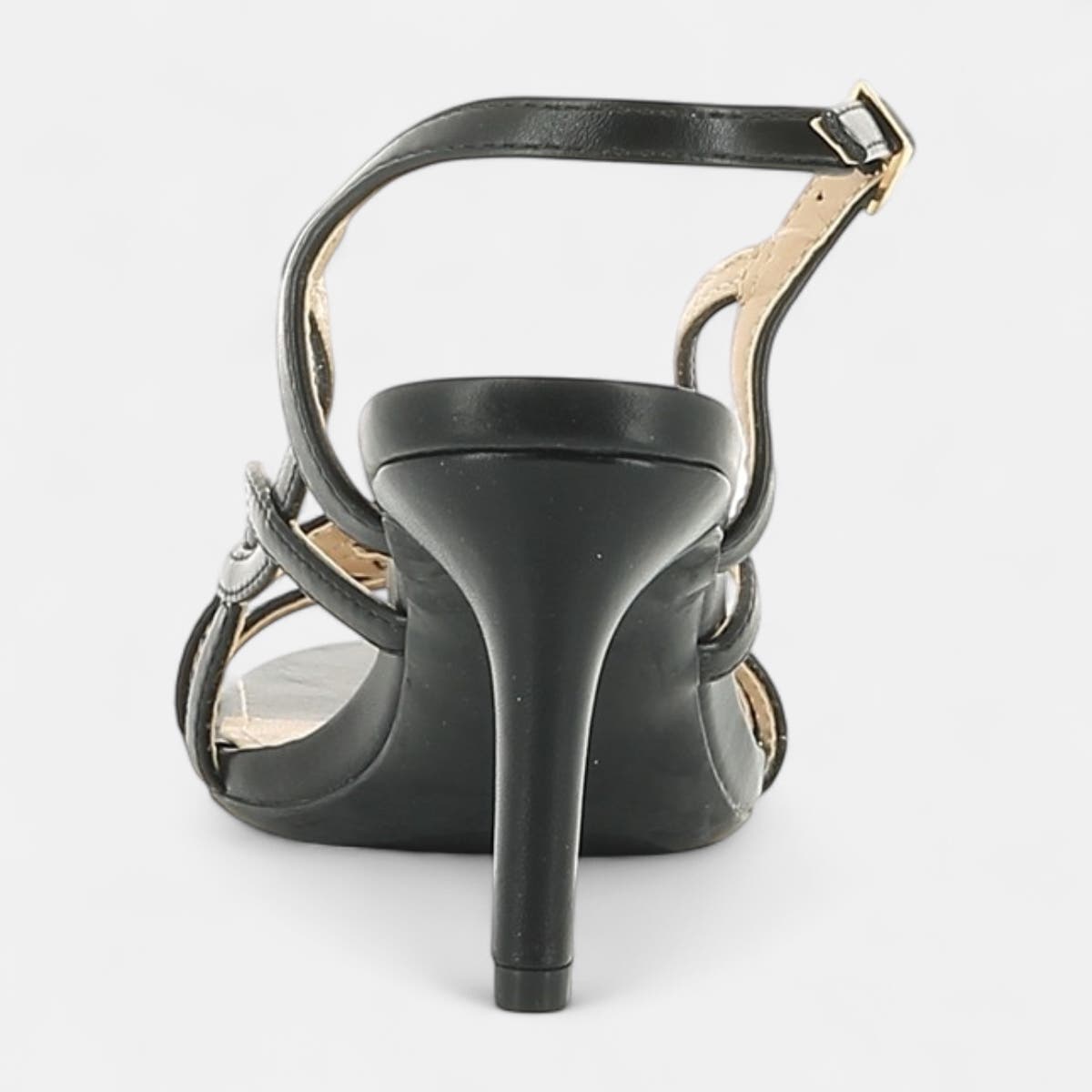Nu-pieds à talon Femme noir