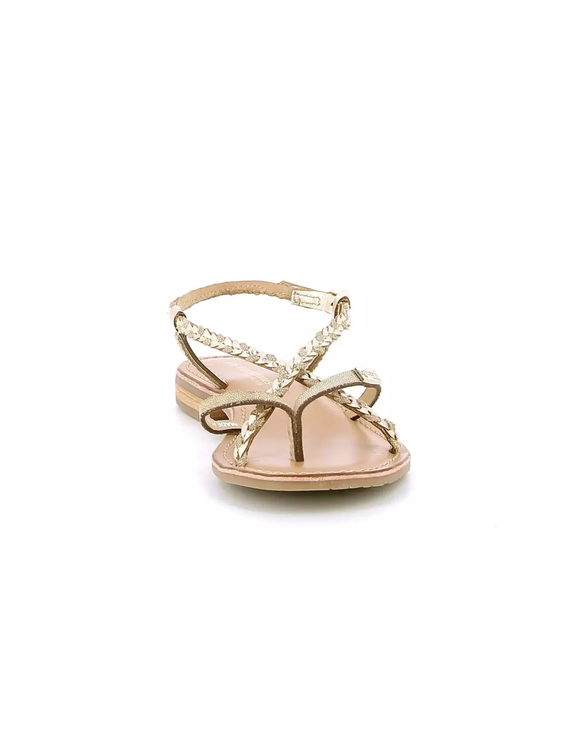 LES TROPEZIENNES MONATRESS - Sandales & nu-pieds Or