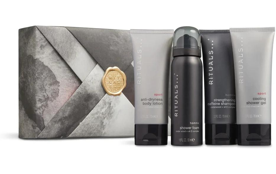 Geschenkset Homme Gift Set Small 4-teiligPflegeset, das aus jedem Mann das Beste herausholen
