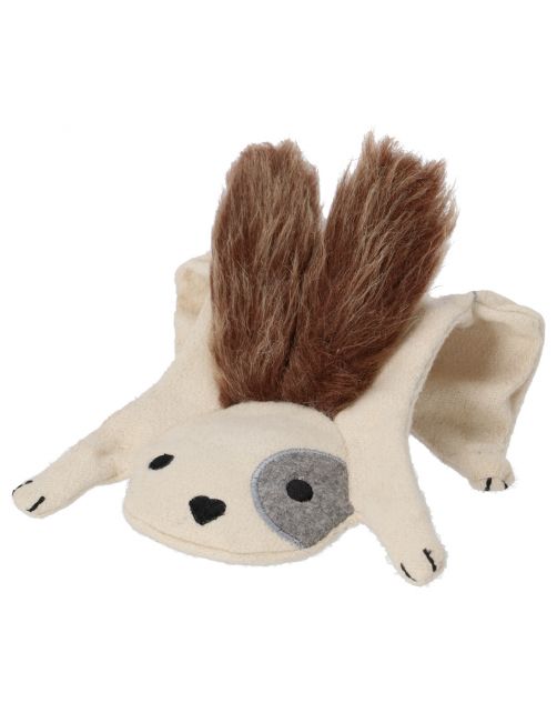 Adori Hondenspeeltje Rabbie - Hondenspeelgoed - 30 cm Wit Grijs