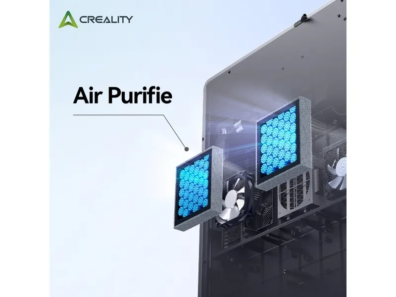 Creality 3D K2 Plus Combo, Fused Deposition Modeling (FDM), Wi-Fi, Ethernet LAN, USB-port, Visningsvindue