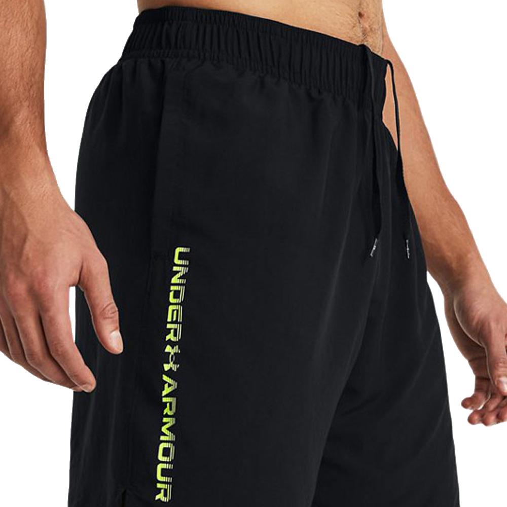 Under Armour Short de Running Noir Homme Under Armour Woven