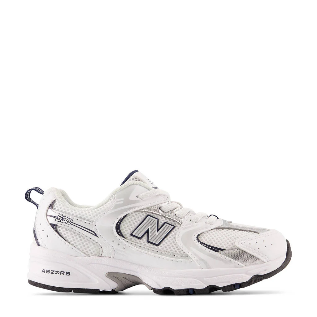 New Balance 530sneakers wit/donkerblauw