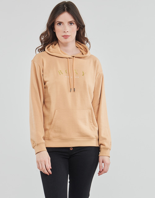 Roxy - SURF STOKED HOODIE TERRY A - BROWN
