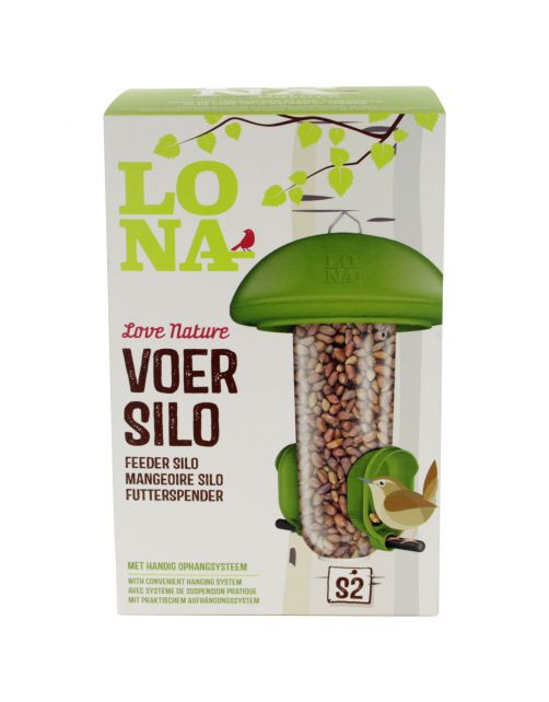 Lona Voersilo S2 - Voersilo - 26 cm 2x700 ml Groen
