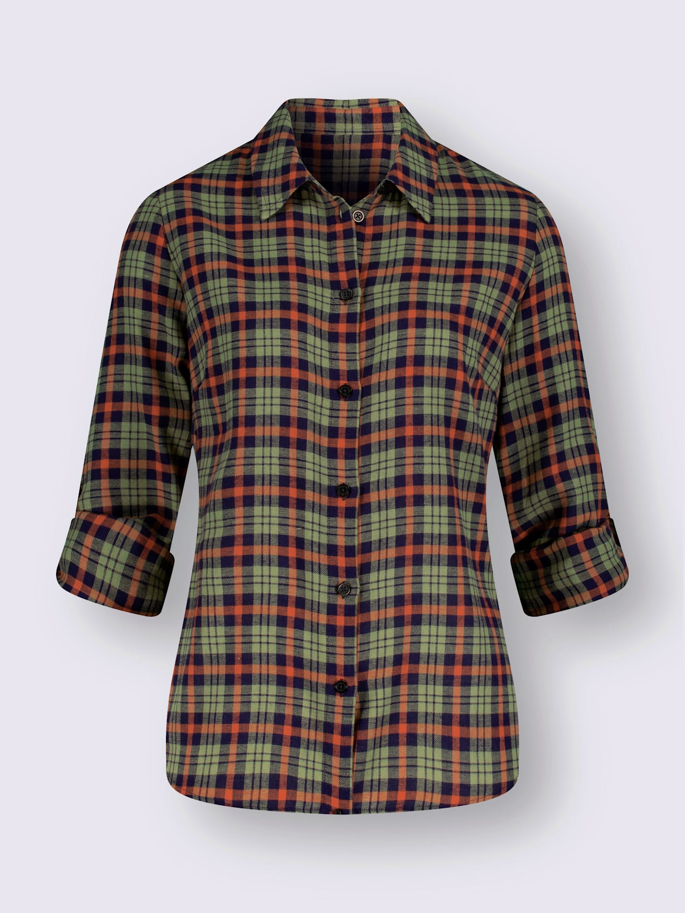 Chemisier en flanelle pur coton